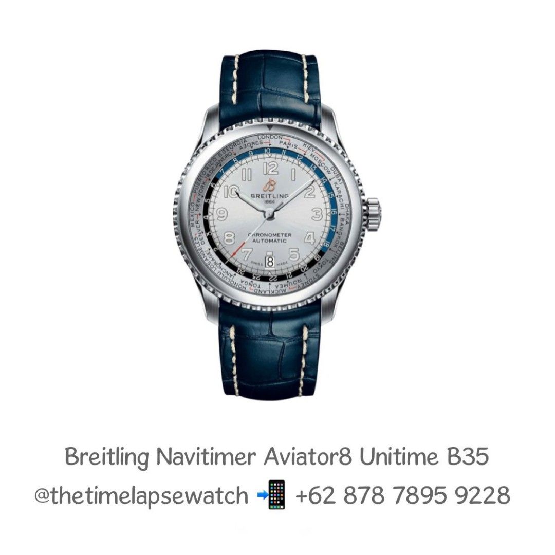 Breitling Navitimer Aviator Unitime B35 World Timer 43 mm 2024
