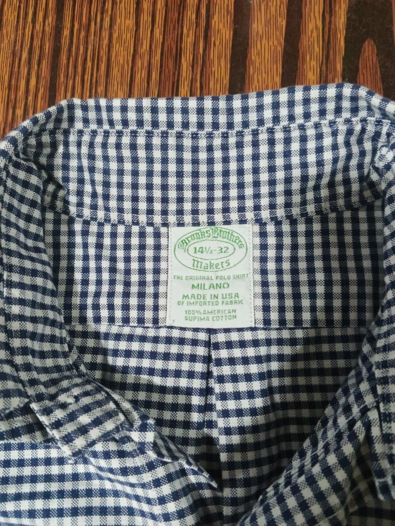 BROOKS BROTHERS (Category: Activewear) located in Baguio. Submitted by igorotak.111.taraki.com (Listing ID 1317484604, Image 2). Description: PTPA FS ANYTACARE FOR THIS BROOKS BROTHERS MILANO MADE IN USA GOOD AS NEW NO ISSUES 💙 L-25 W-19 CAN FIT S-M CAN DO DIRECT PM SA INTERESTED FOR FASTER TRANSACTION THANKYOU 🙏💙.
