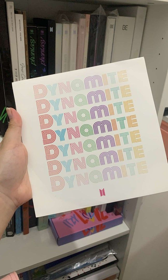 BTS Dynamite Vinyl (Category: Vinyls) located in Manila. Submitted by declutteringdani (Listing ID 1317508925, Image 1). Description: Bought this preorder for almost 1.4k - don't collect bts merch anymore rfs: decluttering loc: feu diliman.