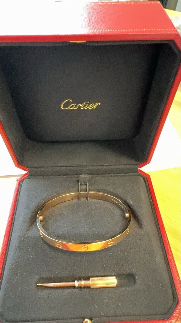 Cartier love bracelet warranty 2025