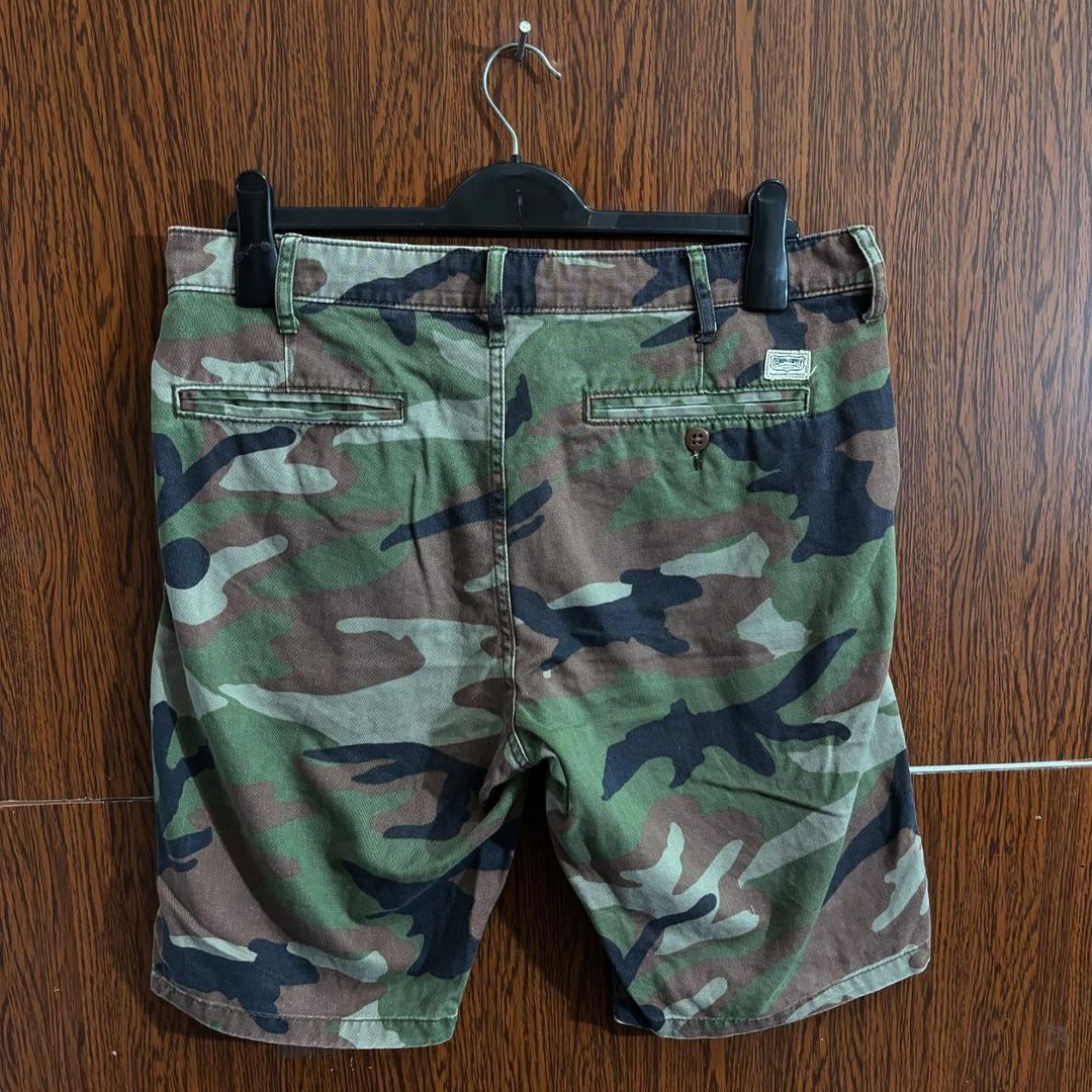 celana POLO RALPH LAUREN camo vintage original second, Fesyen Pria