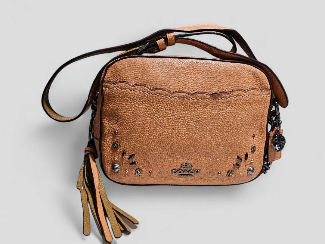 Coach Camera Bag With Prairie Rivet Luxury Bags Wallets on Carousell
