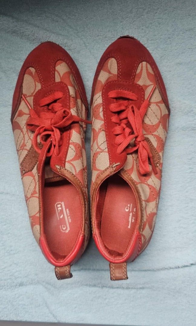 Coach shoes women eur37 Women s Fashion Footwear Sneakers on Carousell