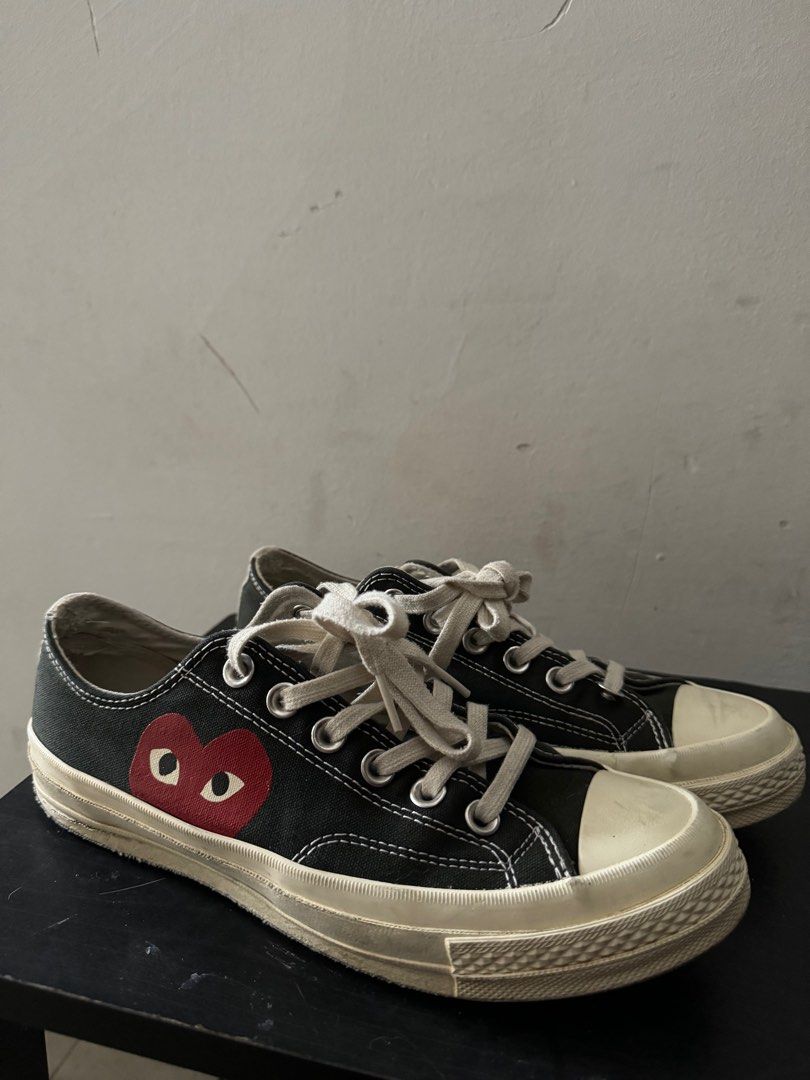 comme des garcons converse CDG Women s Fashion Footwear Sneakers on Carousell