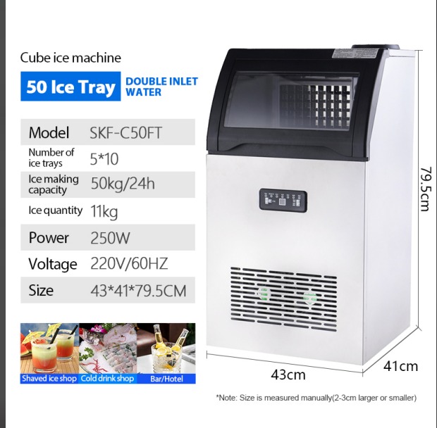 COMMERCIAL ICE MAKER MACHINES DOUBLE INLET AND SINGLE INLET (NEW MODEL ...