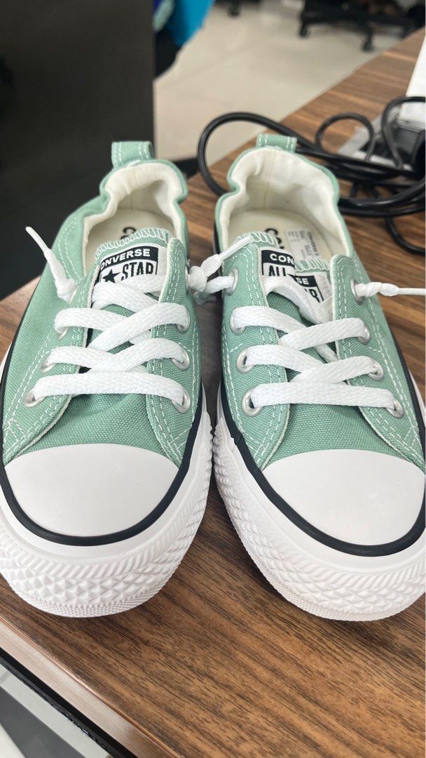 Converse CTAS Shoreline Womens Sneakers Hearby white black no. 5.5 22 5 cm