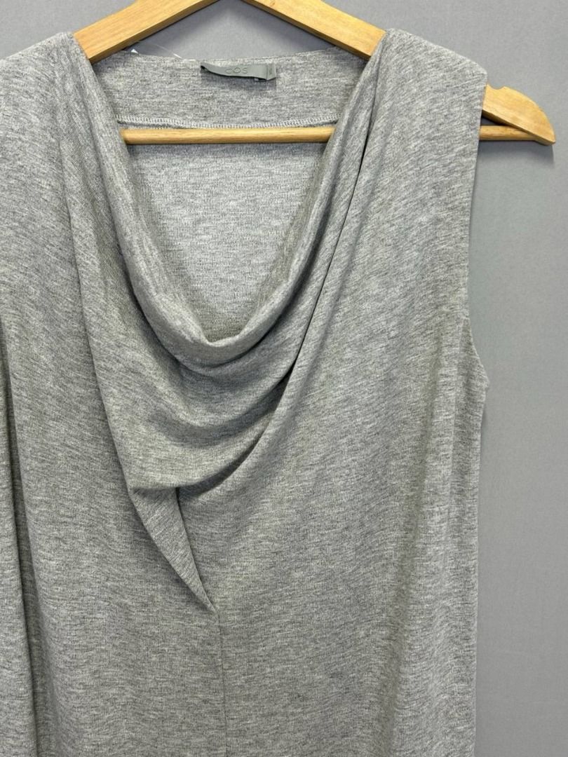 Cos draped neck dress hotsell