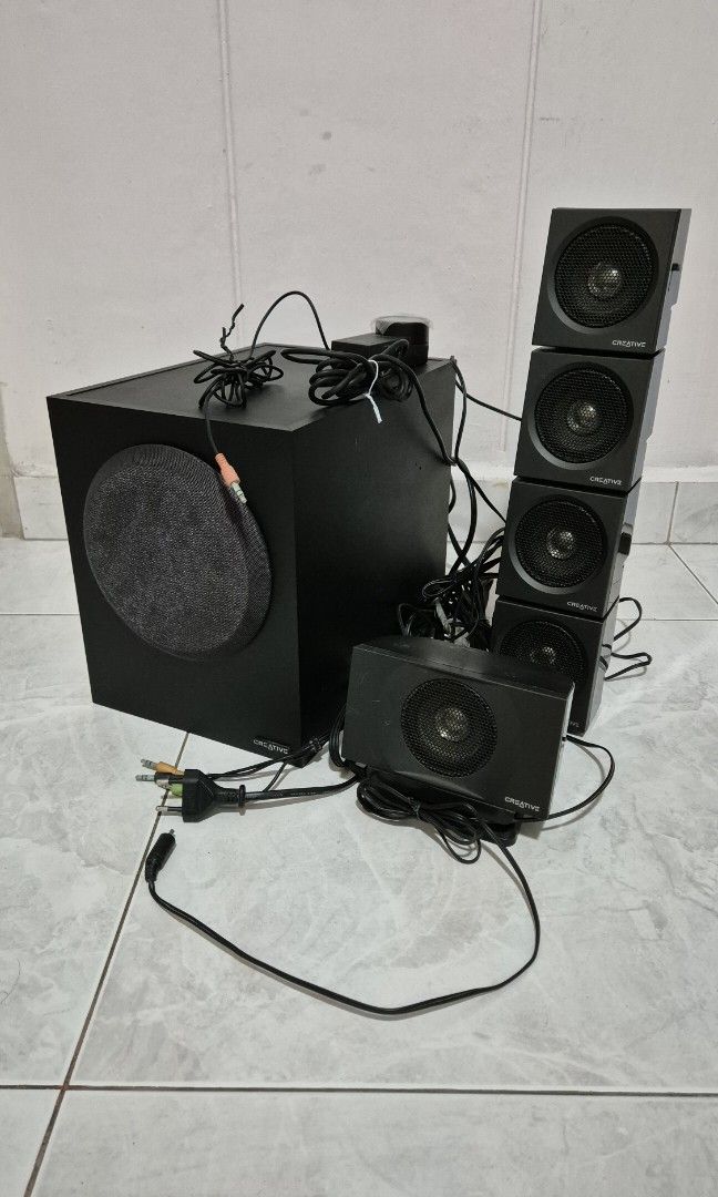 美品】Creative T6200 5.1チャンネルスピーカーセット