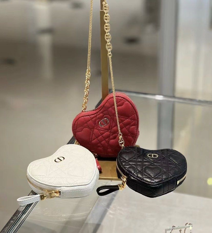 Caro Dior Amour Bag CHRISTIAN DIOR Supple Calfskin Cannage