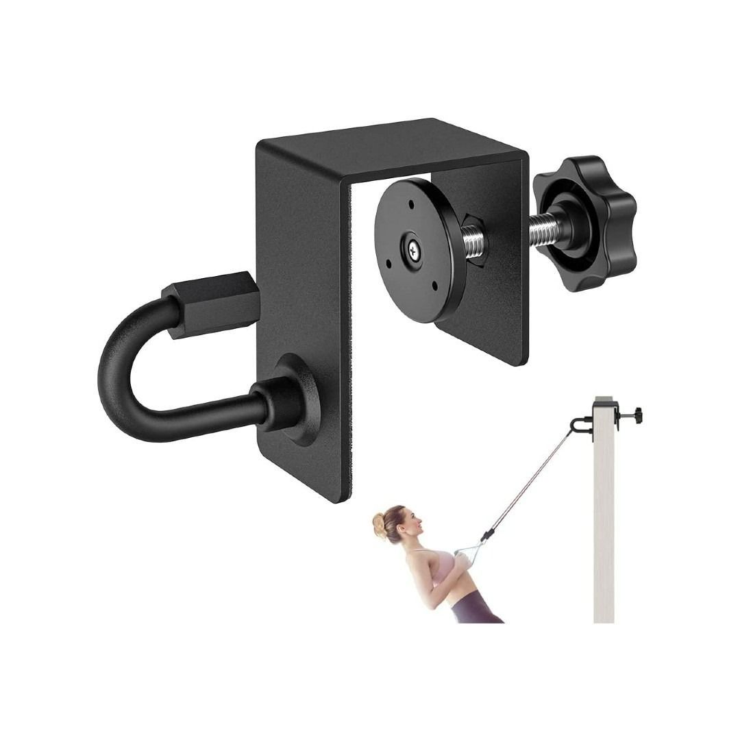 Door Anchor for Resistance Bands Heavy Duty Door Anchor Attachment Workout Door Mount Anchors for Body Weight Straps Strength Training Physical Therapy Exercise Home Gym Sports Equipment Exercise Fitn...