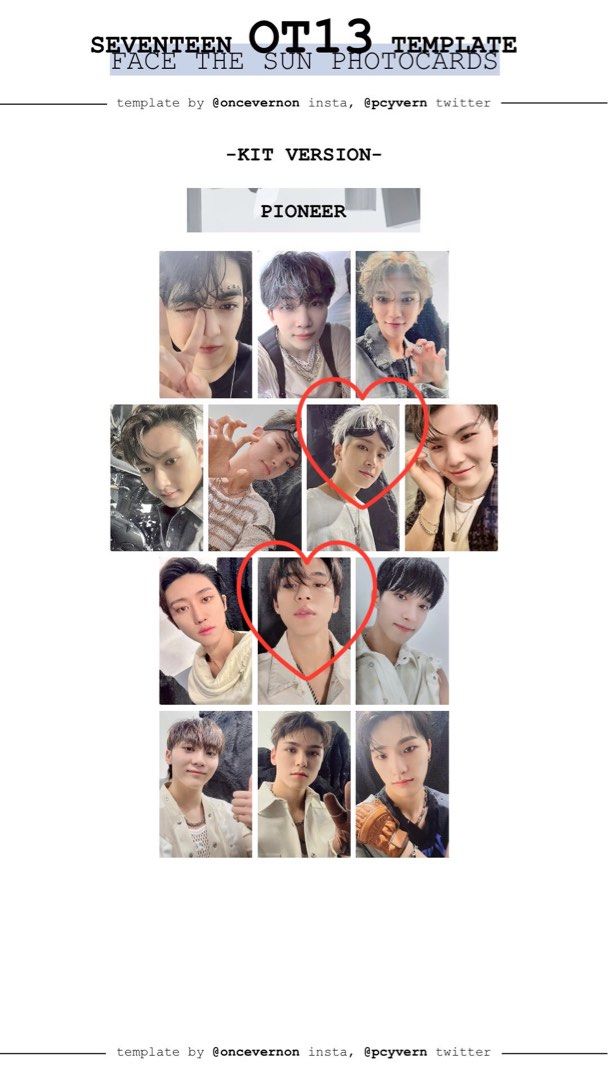SEVENTEEN - [Face the Sun] (4th Album KIHNO KIT PIONEER