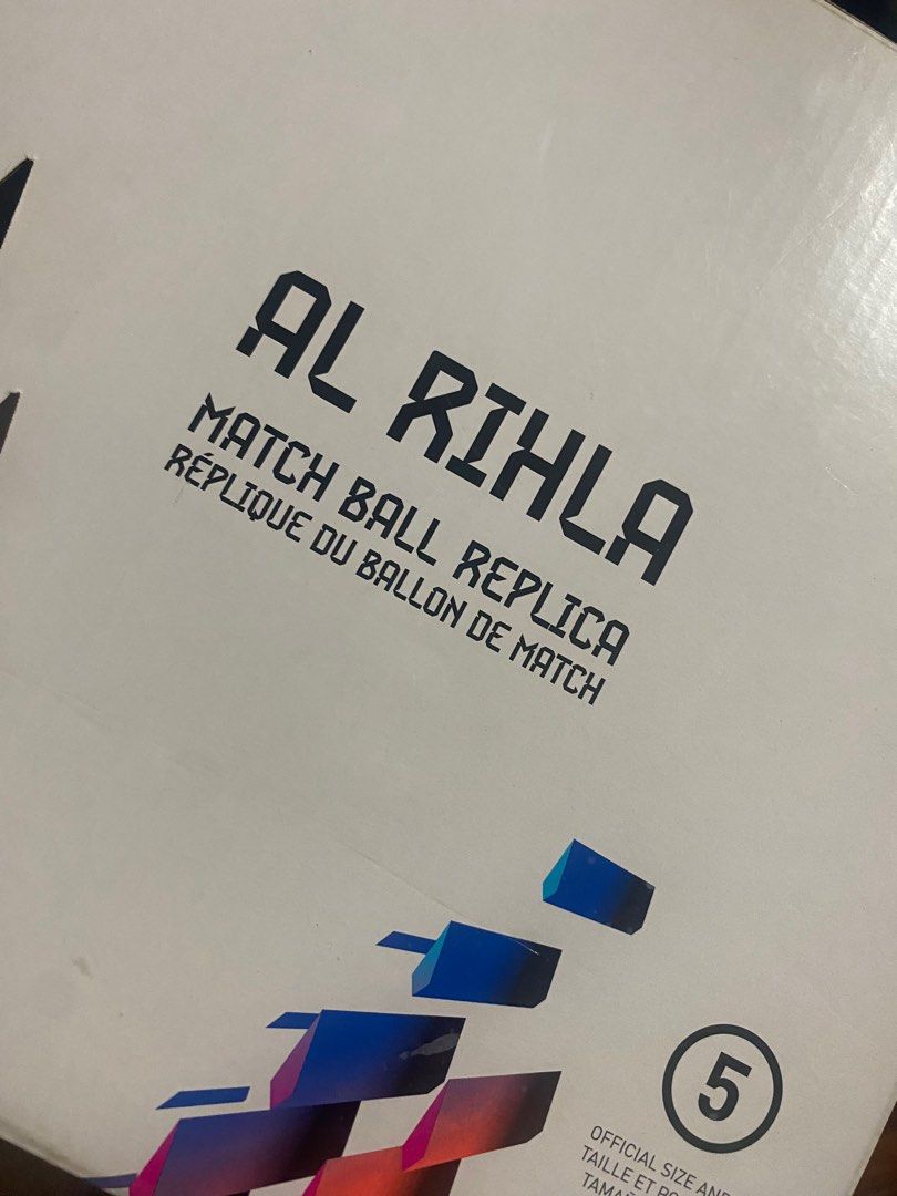 Fifa World Cup 2022 Ball ( Al Rihla) (Category: Other Sports Equipment and Supplies) located in Mandaluyong City. Submitted by narcisso_marenzansky (Listing ID 1317522053, Image 3). Description: .