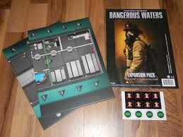 Flash point: fire rescue dangerous waters Expansion pack (Category: PlayStation) located in Quezon City. Submitted by whizdepot (Listing ID 1317404161, Image 3). Description: Flash Point: Fire Rescue - Dangerous Waters takes the firefighting experience to – and below – the seas. This expansion for Flash Point: Fire Rescue includes two double-sided half boards (similar to those in the 2nd Story expansion) that represent a ship on one side and a pa
