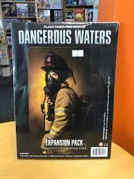 Flash point: fire rescue dangerous waters Expansion pack (Category: PlayStation) located in Quezon City. Submitted by whizdepot (Listing ID 1317404161, Image 2). Description: Flash Point: Fire Rescue - Dangerous Waters takes the firefighting experience to – and below – the seas. This expansion for Flash Point: Fire Rescue includes two double-sided half boards (similar to those in the 2nd Story expansion) that represent a ship on one side and a pa