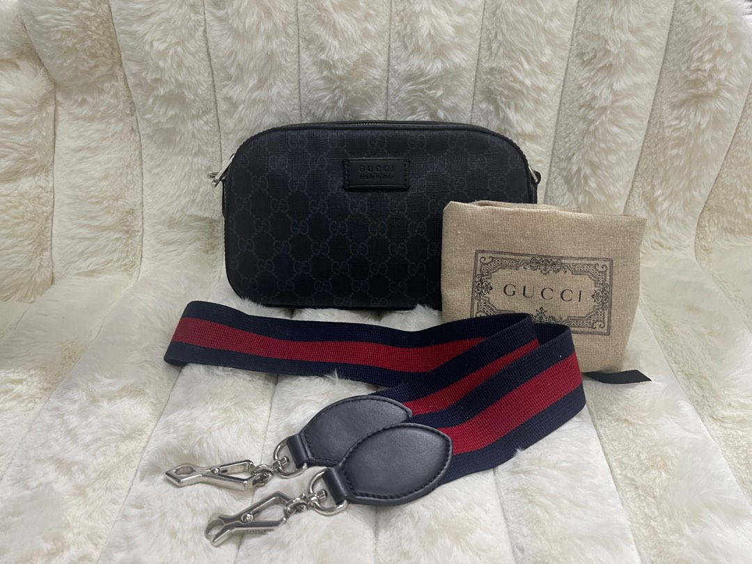 Gucci bag GG SUPREME SHOULDER BAG Luxury Bags Wallets on Carousell