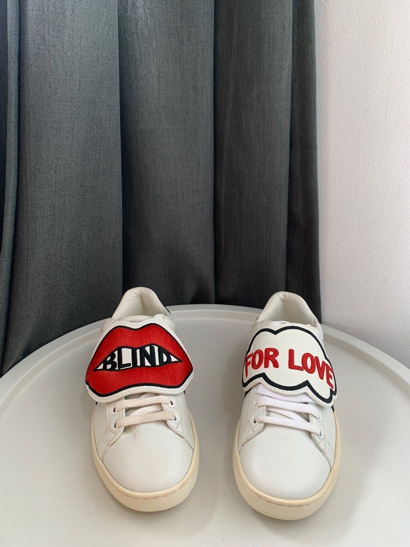 Gucci blind for love shoes sale