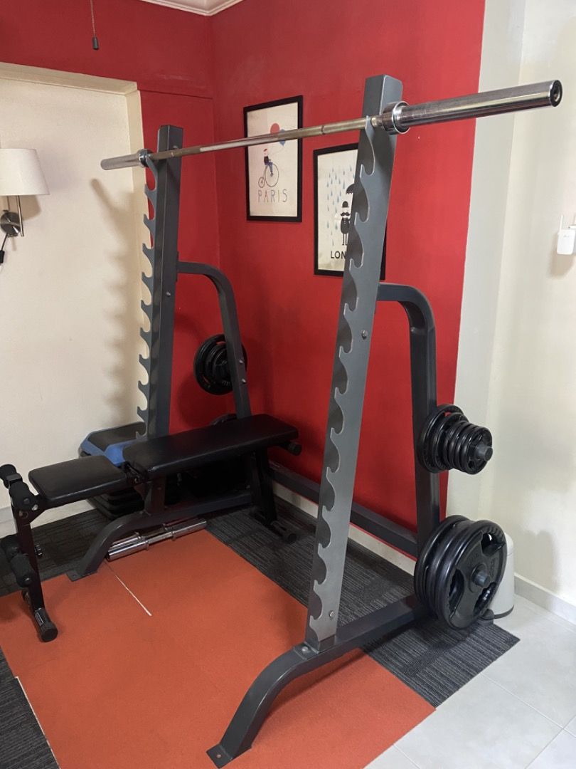 Bodymax cf480 squat rack outlet