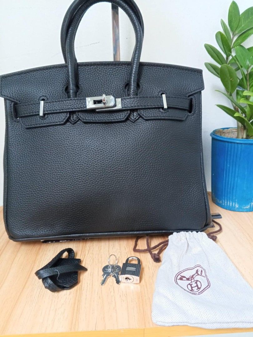 Hermes birkin 25 black sales