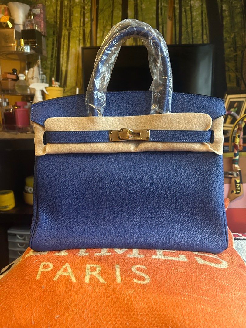 Hermes birkin electric blue outlet