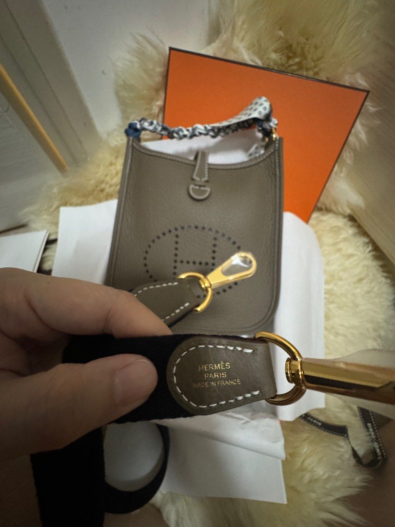 Hermes Mini Evelyne Stamp W Carousell