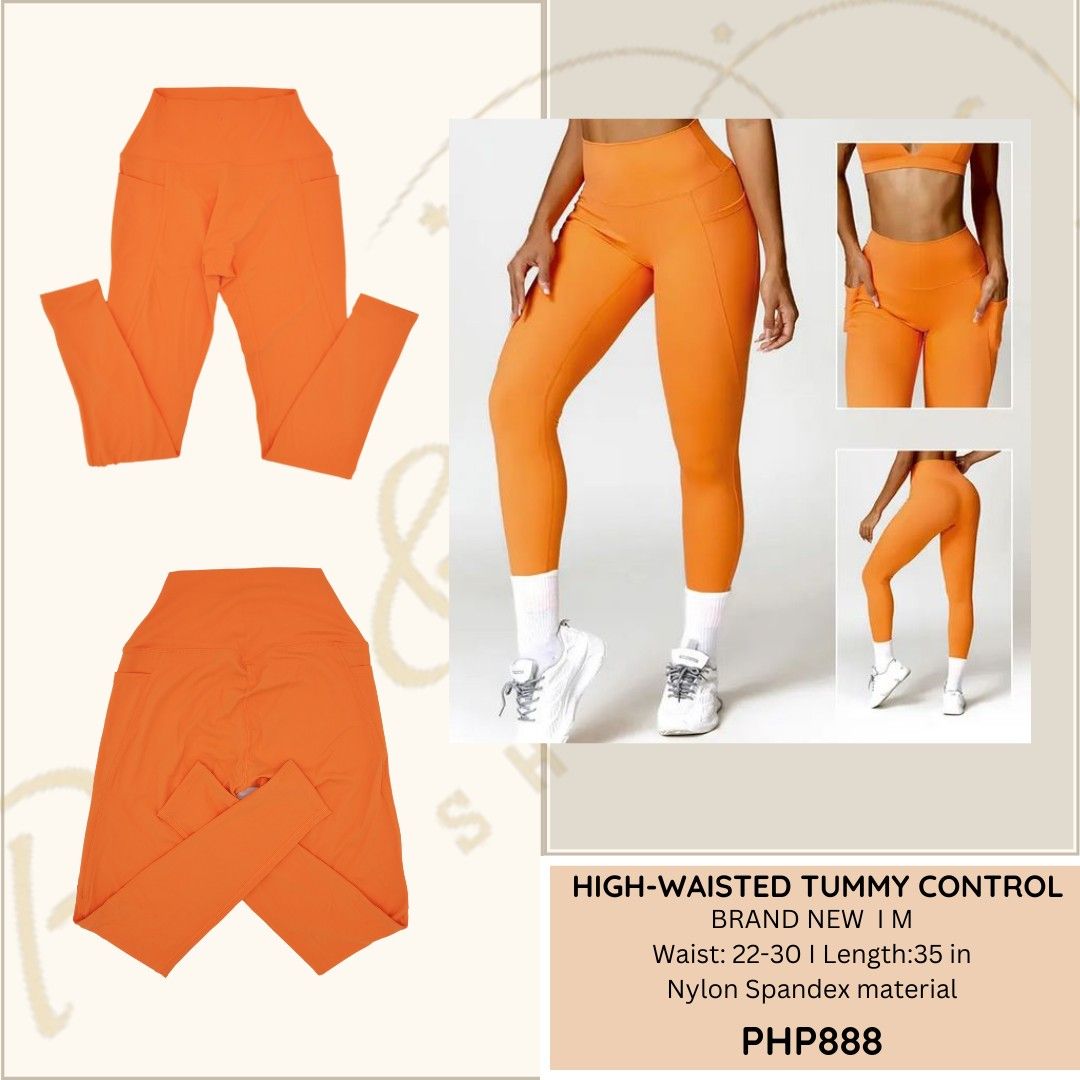 HIGH QUALITY HIGH-WAISTED TUMMY CONTROL LEGGINGS (Category: Activewear) located in Baguio. Submitted by pickandflex_shoppe (Listing ID 1317464345, Image 2). Description: 📌 HIGH QUALITY HIGH-WAISTED TUMMY CONTROL LEGGINGS BRAND NEW ~ with side pockets, buttery material (nylon & Spandex), high-waisted, very lululem0n and dating, tag na lang ang kulang 🤩 ⭐️⭐️Discounts available for purchases of more than two. The more purchases the more discounts 