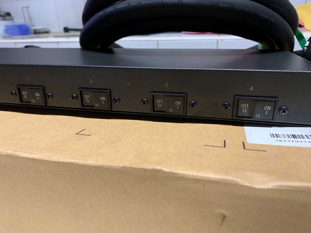 HP Prifessional Modular Power Distribution Unit 220volts (Category: Cables & Adaptors) located in Paranaque City. Submitted by seb_trading (Listing ID 1317512076, Image 2). Description: input voltage of a single phase mPDU 4way switcher heavy duty mounting bracket 1U with mounting screws 40A core unit capacity last price Paranaque area.