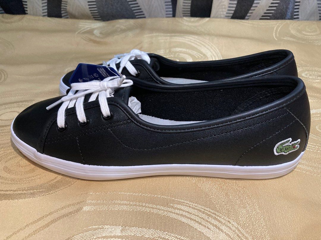 Lacoste womens shoes (Category: Flats & Sandals) located in Antipolo. Submitted by lisyel (Listing ID 1317418140, Image 2). Description: Womens US size 8.5 Brand new With tag, without box. .