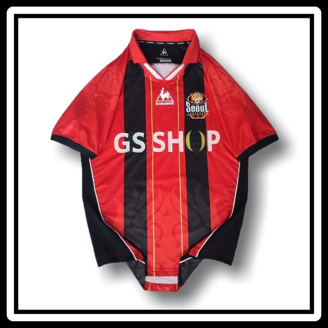 Le Coq Sportif 14 15 FC Seoul Home Jersey Men s Fashion Activewear on Carousell