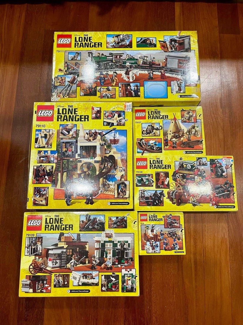 Lego Ranger Lego Lone Ranger full set, Hobbies & Toys, Toys & Games on Carousell