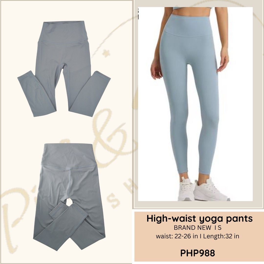 LYCRA HIGH WAIST YOGA PANTS (Category: Activewear) located in Baguio. Submitted by pickandflex_shoppe (Listing ID 1317482974, Image 3). Description: - high quality, light weight, buttery material (LYCRA - high quality spandex fiber), with inner pockets, very lulu and dating, tag na lang ang kulang 🤩 ⭐️⭐️Discounts available for purchases of more than two. The more purchases the more discounts ‼ #highqualitygymwear #yogapants #highwaistedleggings.