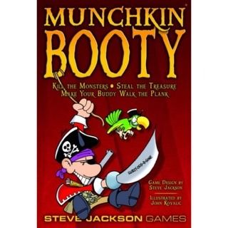 Munchkin booty card game (Category: Board Games & Puzzles) located in Quezon City. Submitted by whizdepot (Listing ID 1317386005, Image 2). Description: Sail the Seven Seas. Plunder the treasure. Make your crew walk the plank. Munchkin Booty brings the greatest gold-grabbers in history – pirates! – to the world of Munchkin. Use your Silver Long Johns to beat the Lobster Mobster, drink your Demon Rum to fight off the Viking Kittens, and defend you