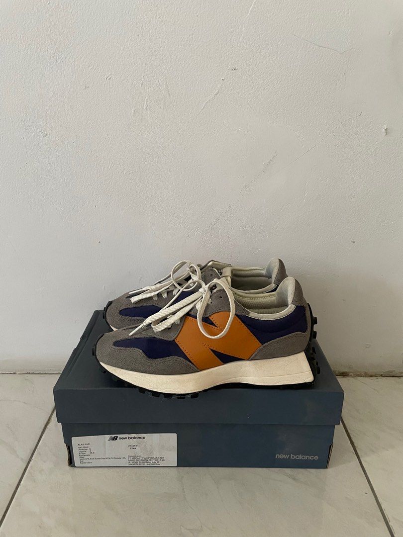 New balance 327 castlerock night tide