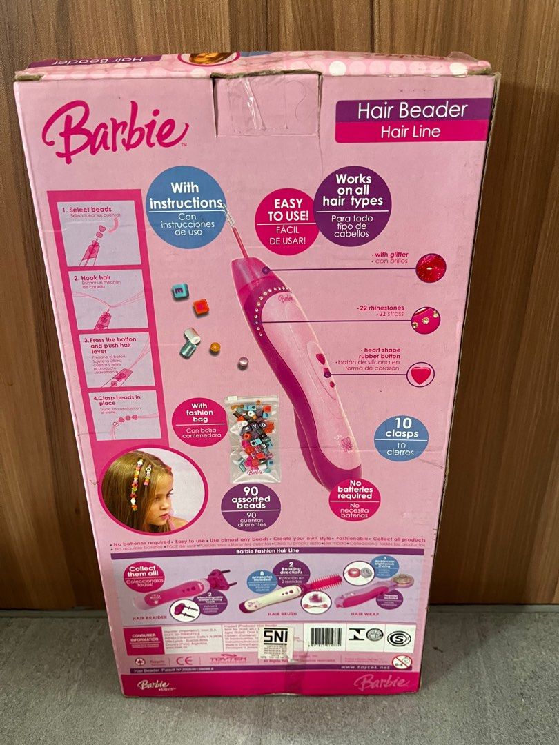 new Barbie hair beader