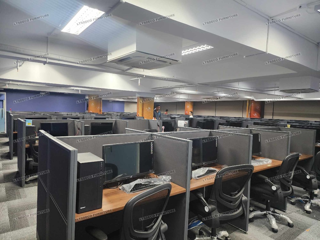 NEW WORKSTATION TABLE BPO TYPE OFFICE PARTITION FURNITURES, Furniture ...