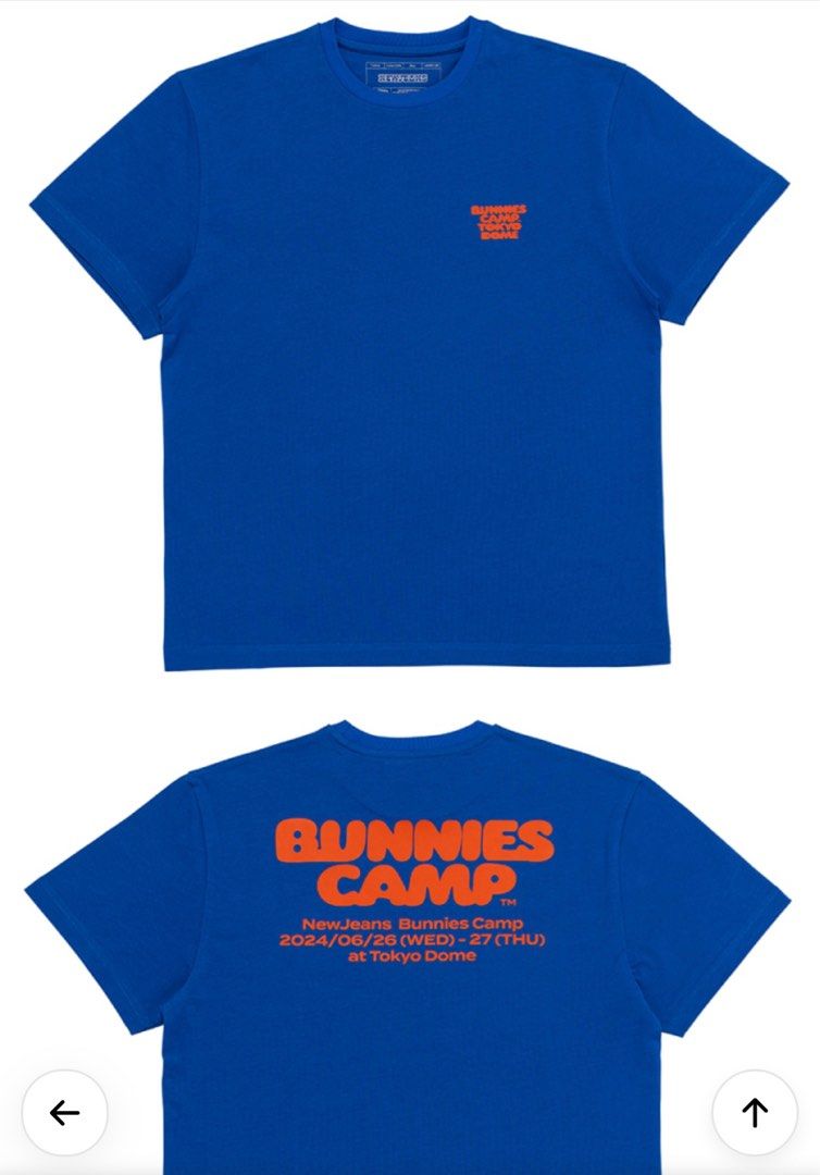 NewJeans BUNNIES 厳つい CAMP 東京ドーム Tシャツ Lサイズ 売買