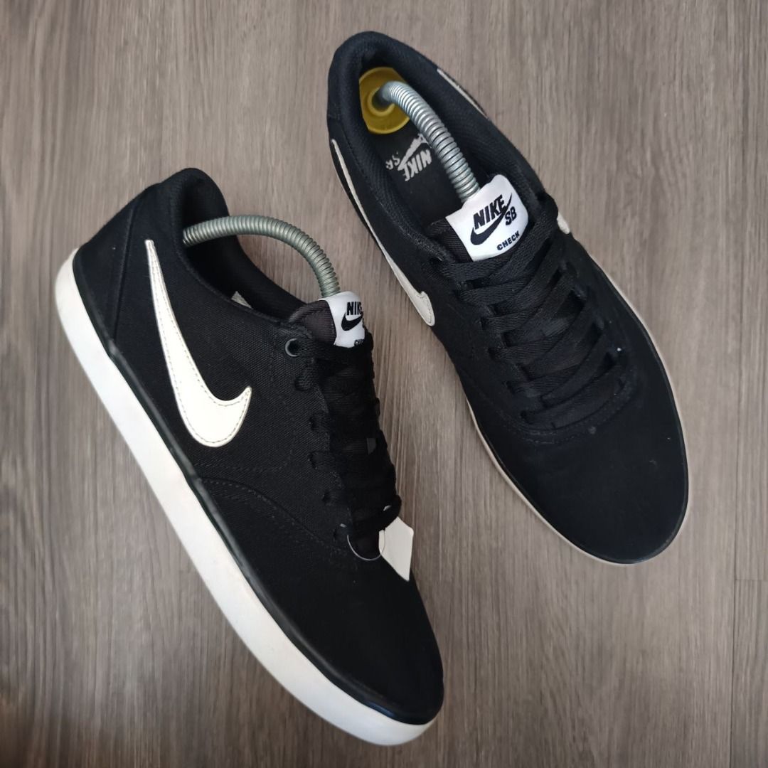 Nike SB Check Black White 8UK RM 90 Men s Fashion Footwear Sneakers on Carousell