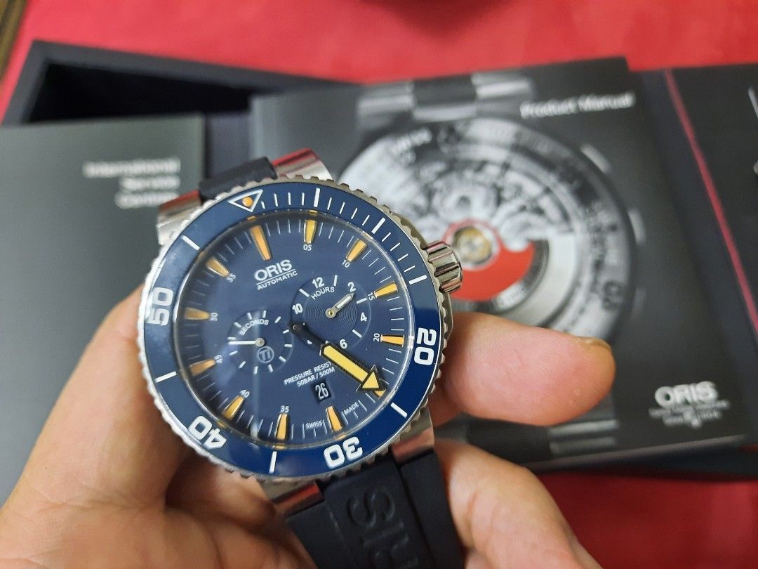 oris diver Aquis Regulateur Der Meistertaucher Tubbataha Limited Edition