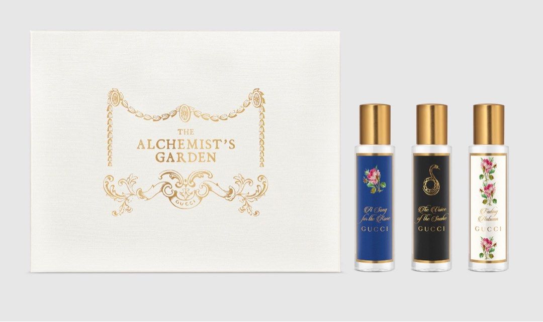 Perfume Gucci Mini Discovery Set The Alchemist's Garden 3x15ml