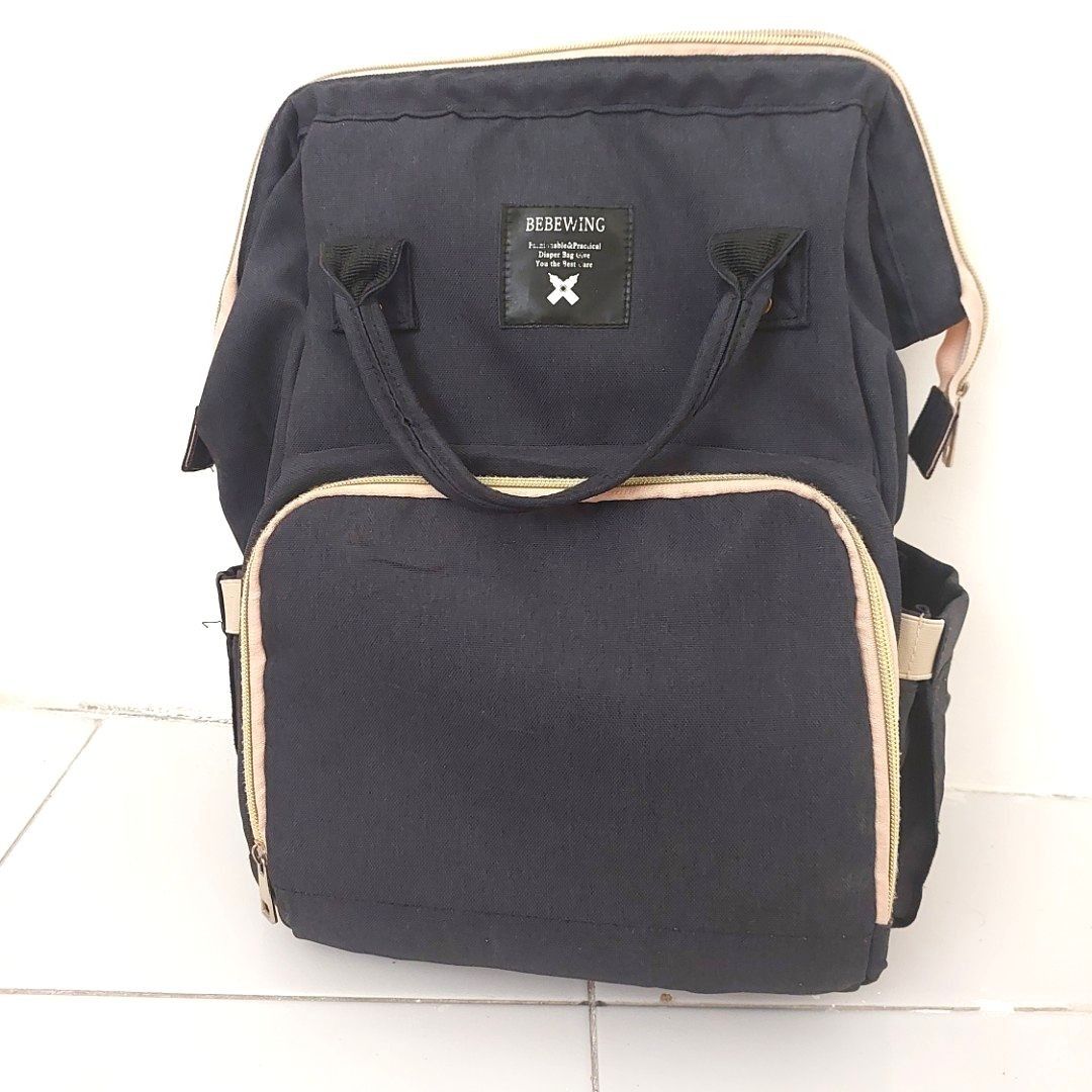 Pre Bebewing Diaper Bag Hitam