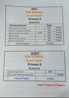 PSLE P6 Math Notes Revision Practices / Mathematics Power Code ...