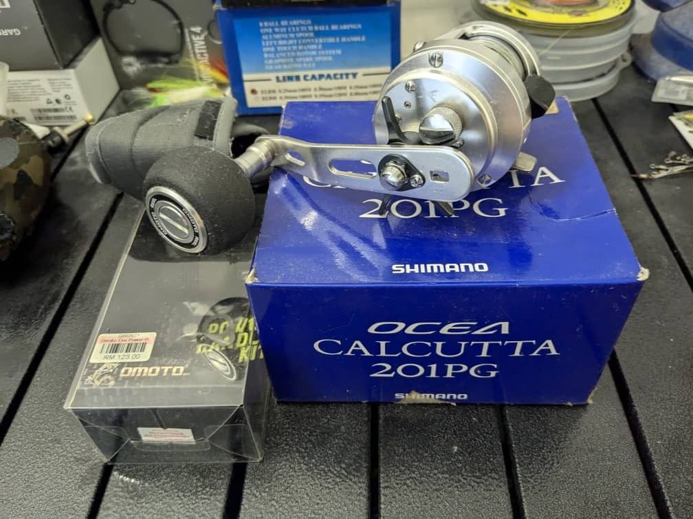 Shomano ocea calcutta 201PG, Sports Equipment, Fishing on Carousell