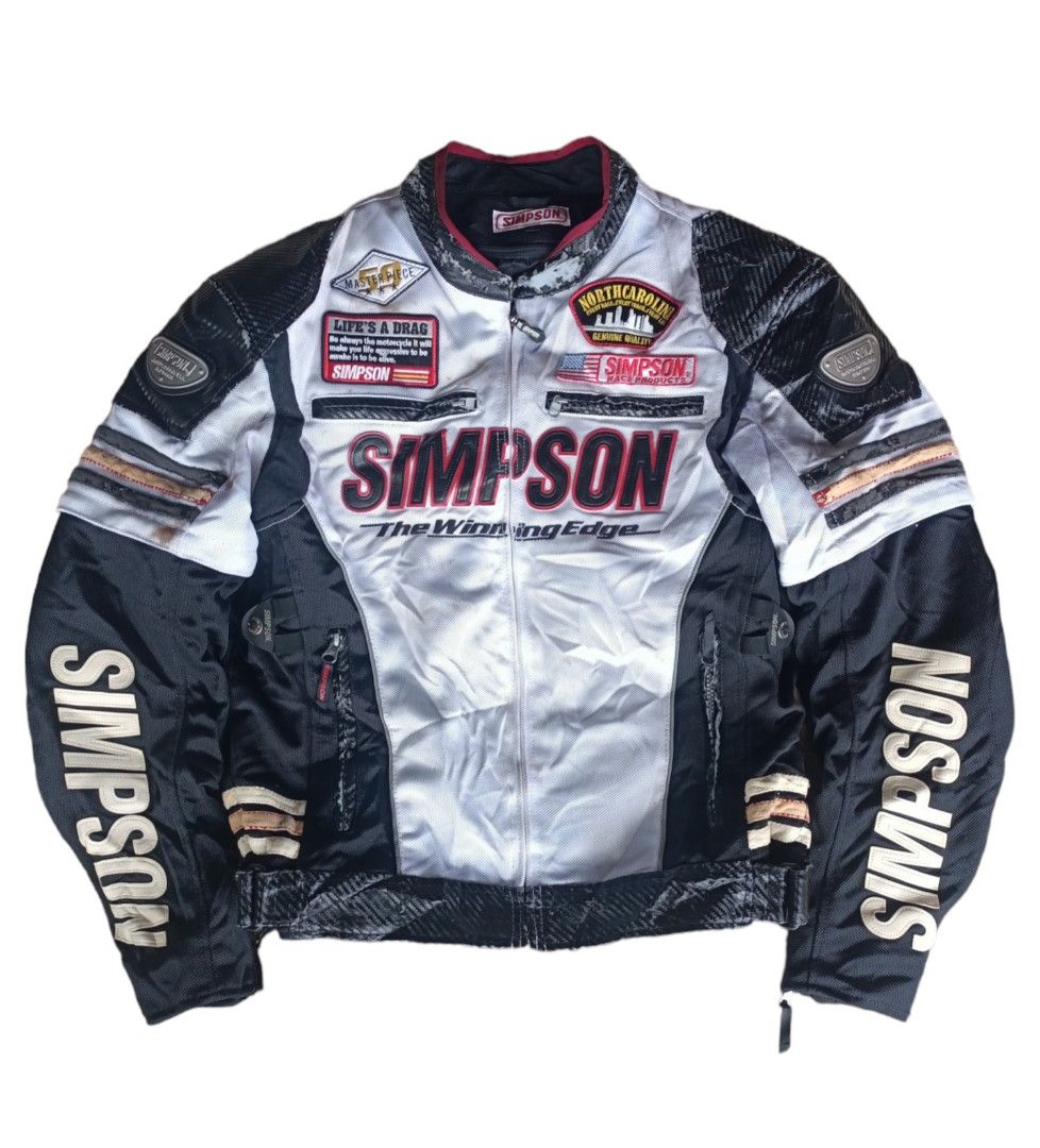 SIMPSON Racing ジャケット SIMPSON RACING JACKET, Men's Fashion, Coats, Jackets and Outerwear