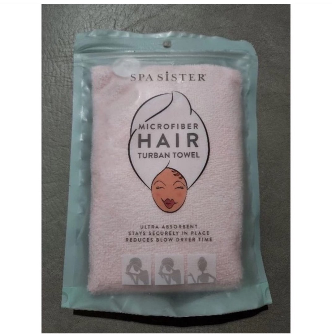 Spa sister microfiber hair turban hot sale