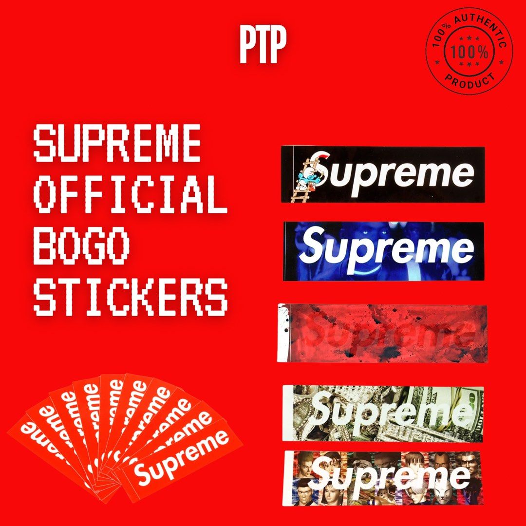 Supreme stickers official on sale