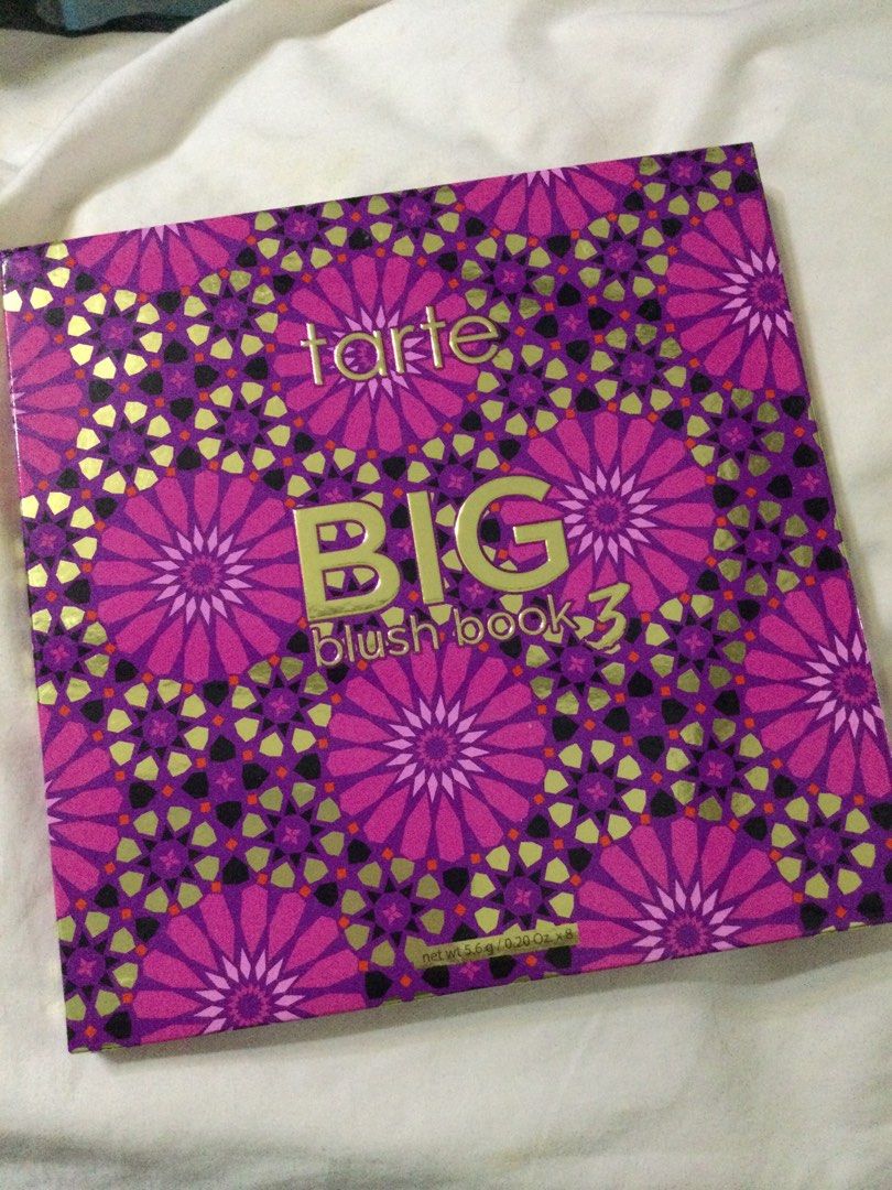 TARTE Big Blush Book 3 (Category: Makeup) located in Tagaytay City. Submitted by bjn25 (Listing ID 1316335952, Image 1). Description: All shades swatched only. RFS: Decluttering items Ive accumulated from makeup blogging/vlogging. All cosmetic items are literally just swatched for review purposes only unless stated brand new. ⛔️ Please make an offer only if youre 101% sure about purchasing. Your time is just as precious as mine, lets not waste it