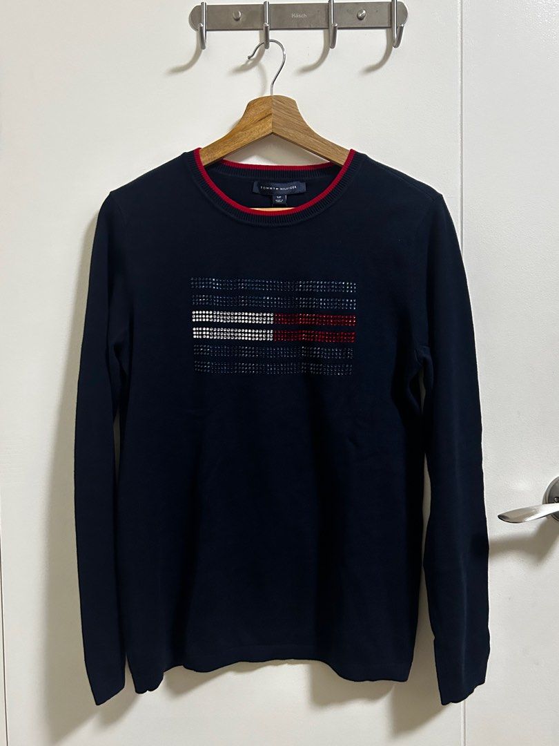 Tommy Hilfiger Ivy Sweater (Category: Coats, Jackets and Outerwear) located in Manila. Submitted by rishaelysse (Listing ID 1317524113, Image 1). Description: Tommy Hilfiger Ivy Sweater - BRAND NEW - w/ Tag - Size Small MOP: GCash Loc: Metro Manila.