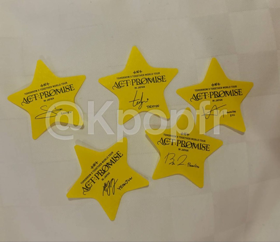 TXT Japan Act Promise Concert, Hobbies & Toys, Stationery