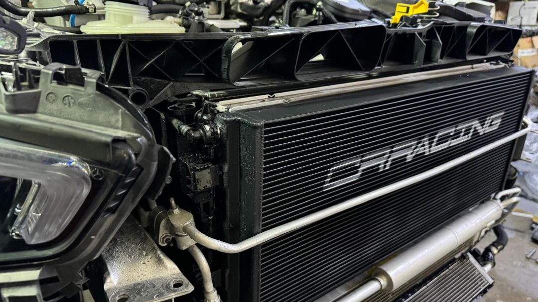 W177 C118 CR RACING COOLANT RADIATOR KIT AND HEAT EXCHANGER M139 CLA45S ...