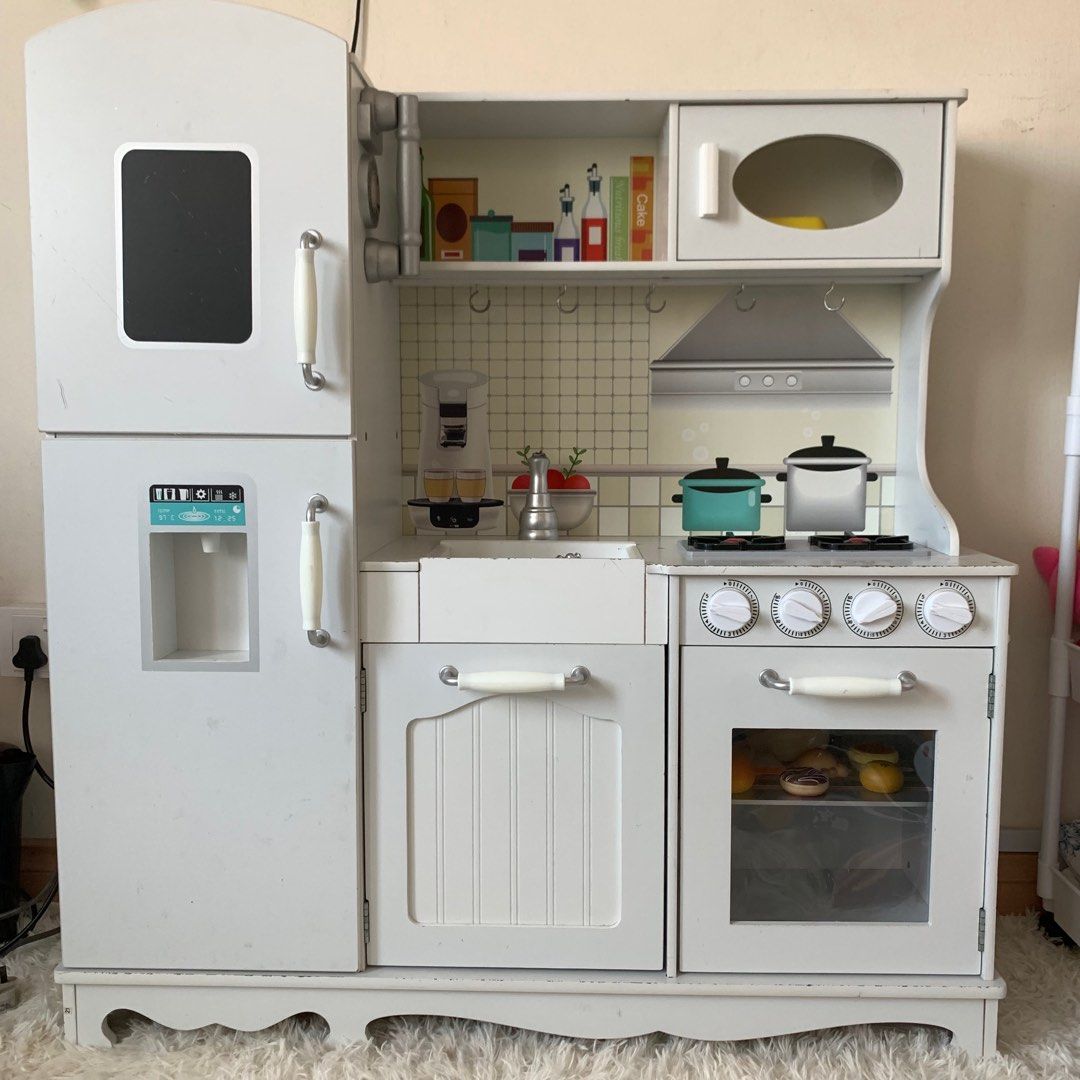Wooden Kitchen Playset Dapur Mainan Budak Babies Kids Baby Nursery Kids Furniture Other Kids Furniture on Carousell