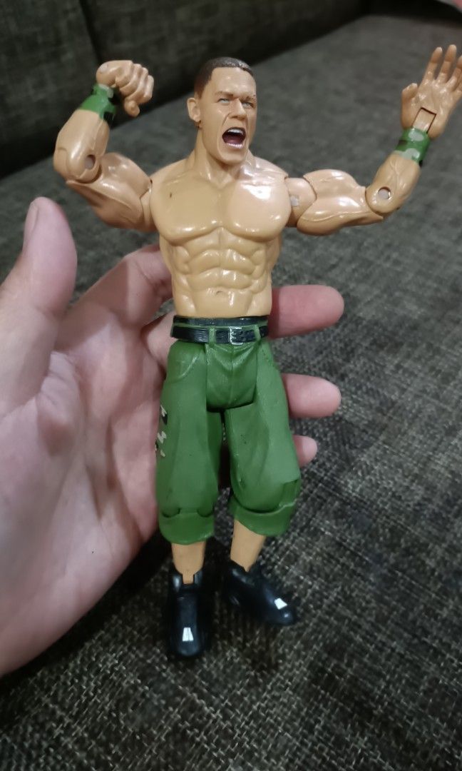 WWE FIGURES SOLD PER PIECE (Category: Figurines & Statues) located in Iligan City. Submitted by shehabdor98515 (Listing ID 1317533192, Image 3). Description: this are genuine WWE FIGURES‼️under taker- 600 John cena-❌SOLD❌ the rock- ❌SOLD❌ ultimate warrior- ❌SOLD❌ ring rage🤔- 650.